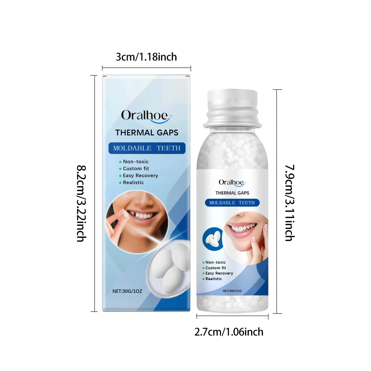 Pegamento Reparador Temporal De Dientes