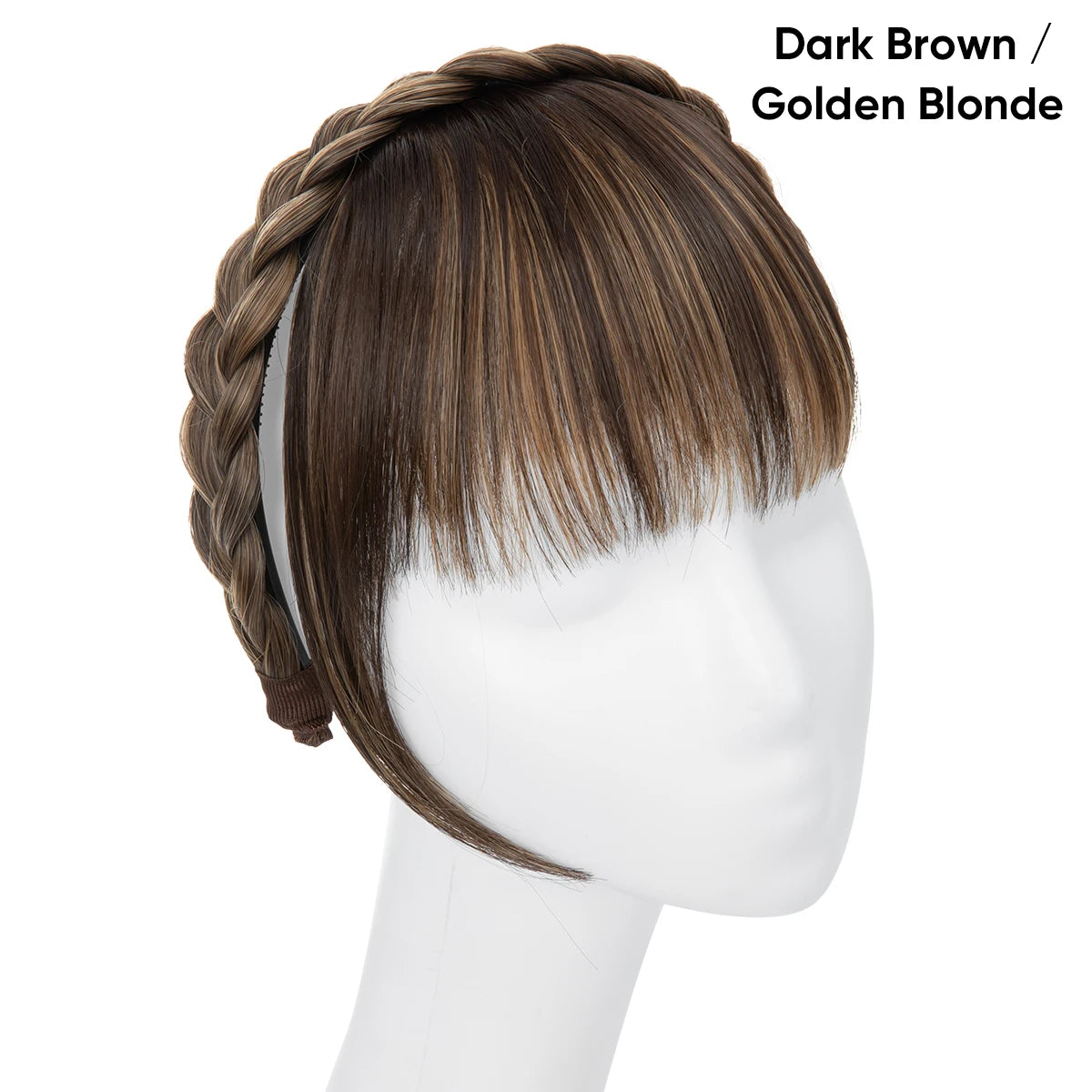 Flequillo Postizo Diadema Extensión De Cabello