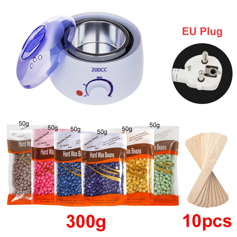 Kit Calentador De Cera Para Depilación