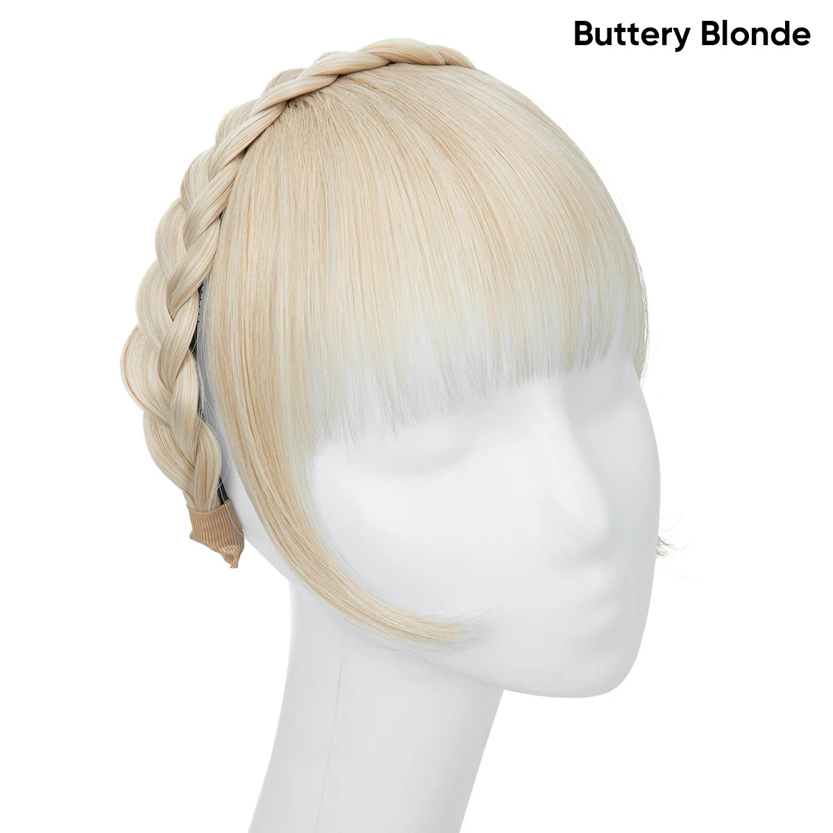 Flequillo Postizo Diadema Extensión De Cabello