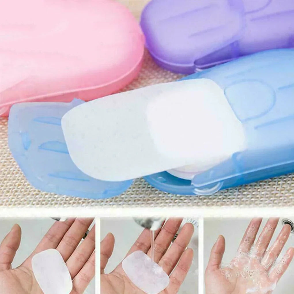 Papel De Jabón Desechable De Viaje