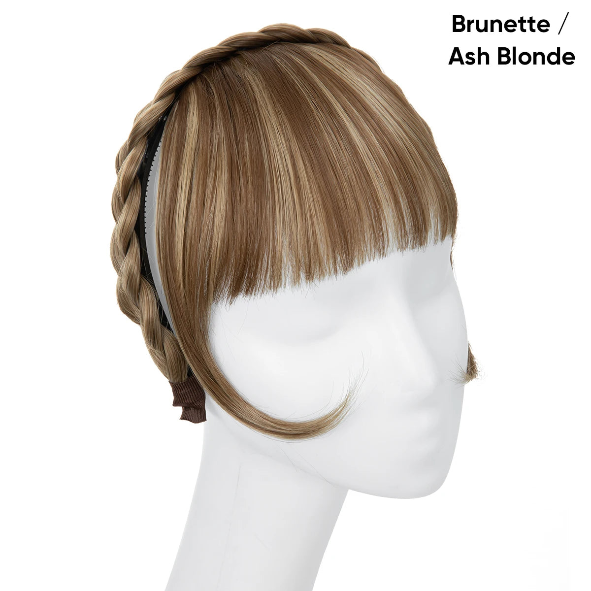 Flequillo Postizo Diadema Extensión De Cabello