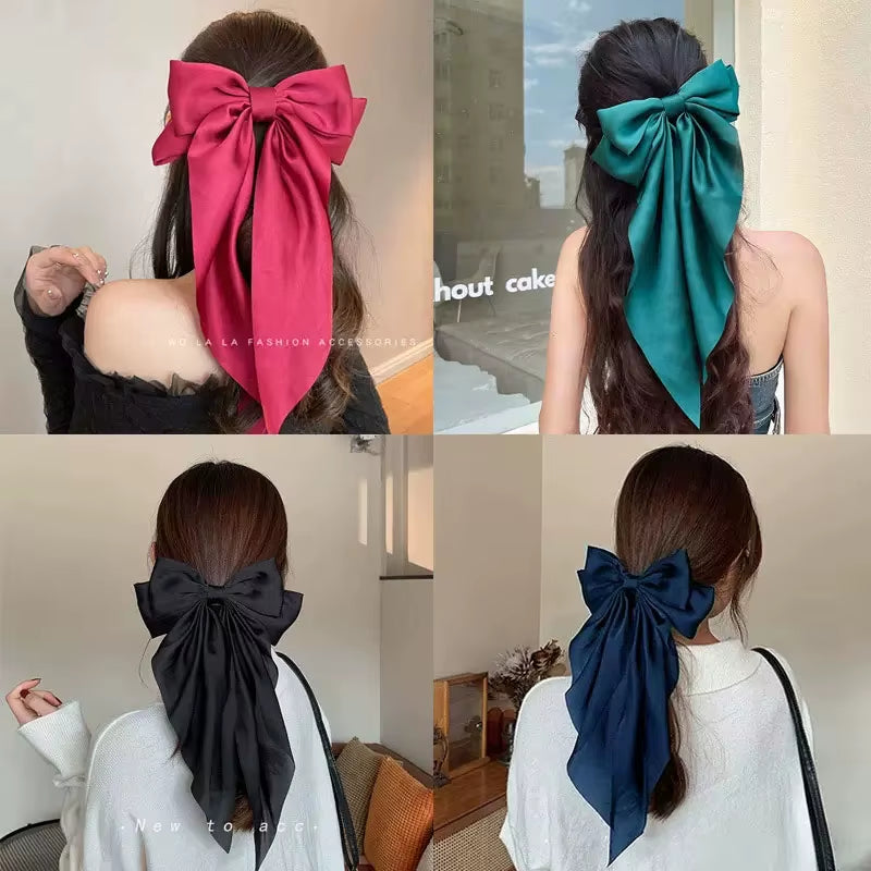 Moño De Lazo Grande Para Cabello