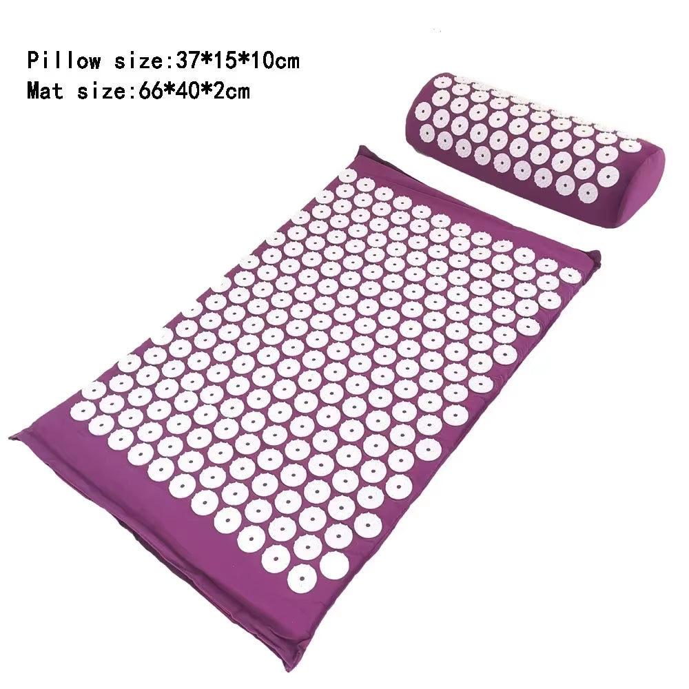 Colchoneta De Acupresión Para Masaje Y Dolor