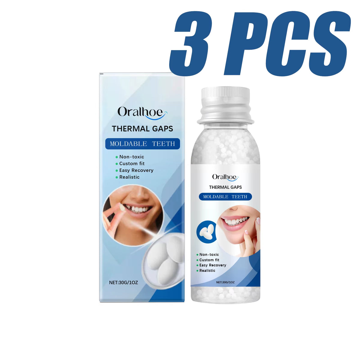 Pegamento Reparador Temporal De Dientes