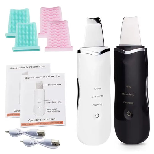 Depiladora De Puntos Negros Ultrasónica - Espátula Facial De Limpieza Profunda
