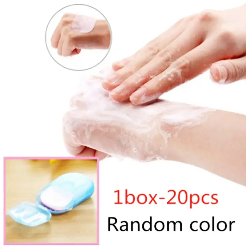 Papel De Jabón Desechable De Viaje
