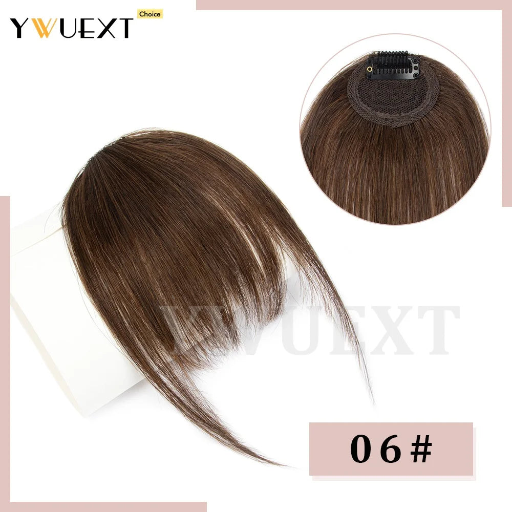 Flequillo Postizo De Cabello Humano Natural
