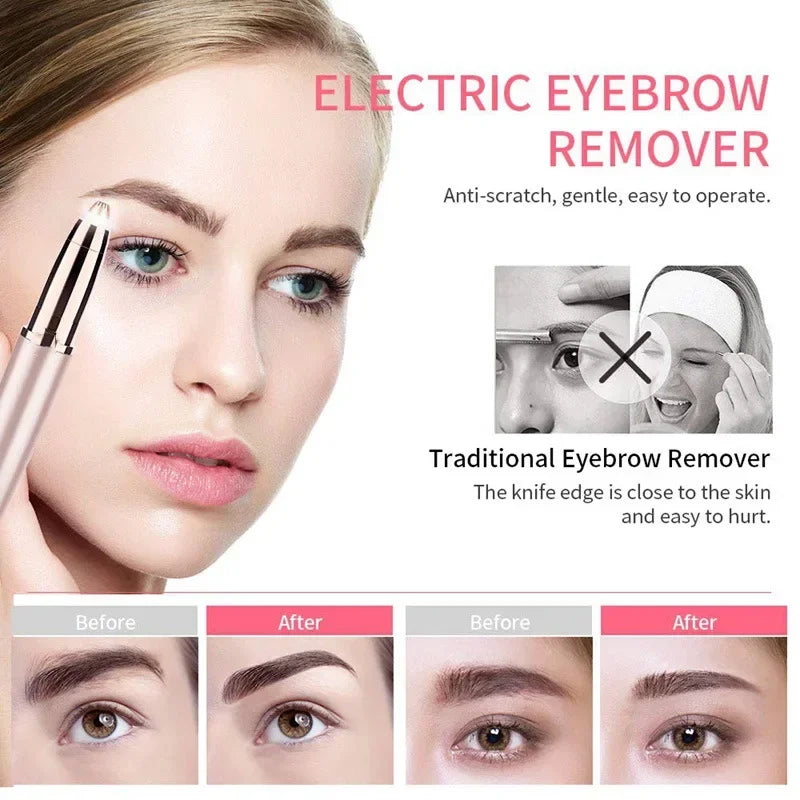 Recortadora Eléctrica De Cejas Para Mujer