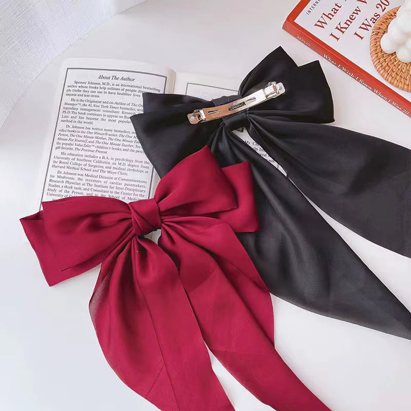Moño De Lazo Grande Para Cabello