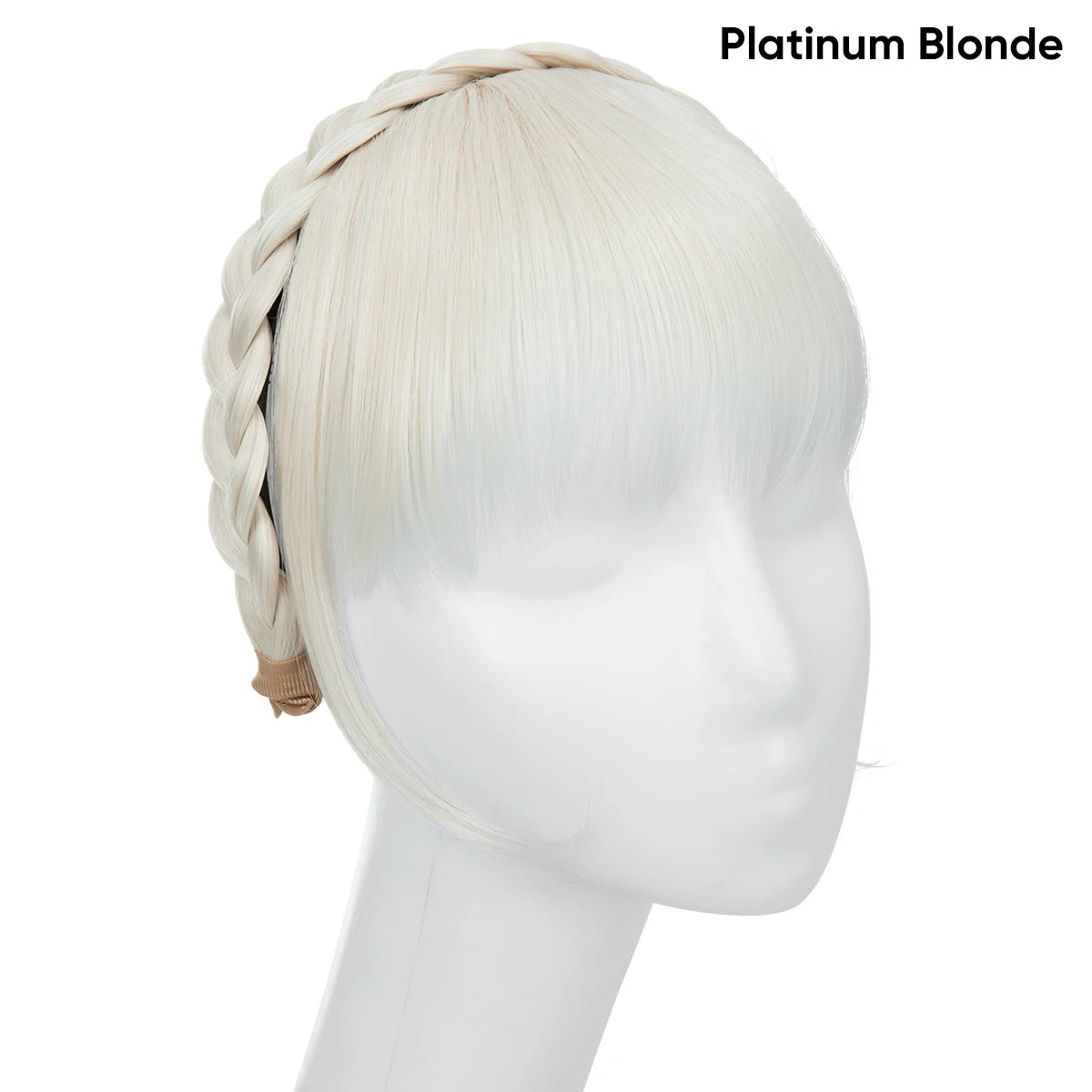Flequillo Postizo Diadema Extensión De Cabello