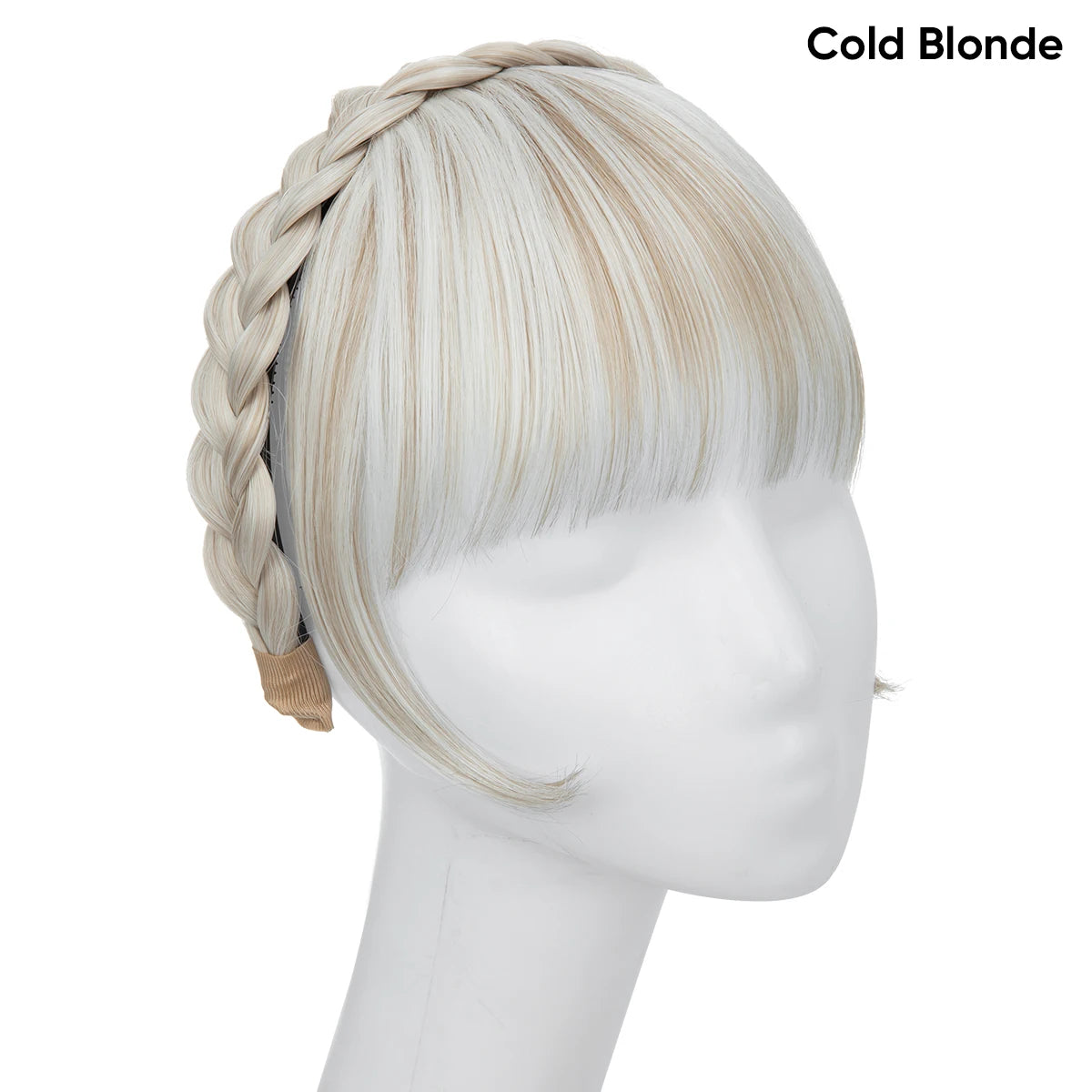 Flequillo Postizo Diadema Extensión De Cabello