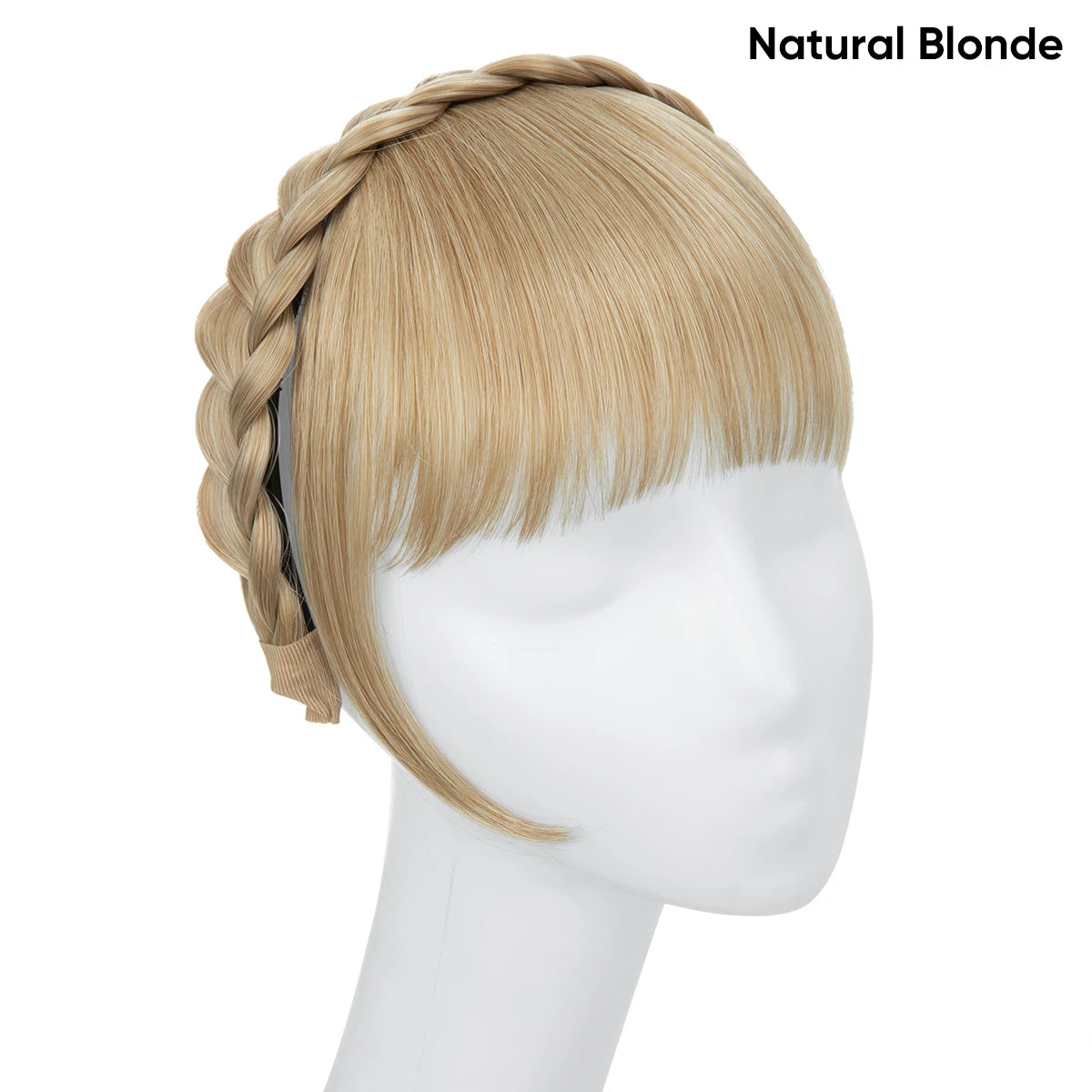 Flequillo Postizo Diadema Extensión De Cabello
