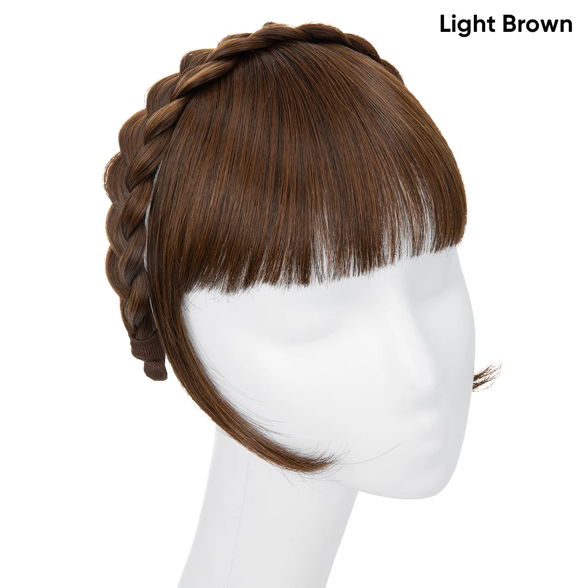 Flequillo Postizo Diadema Extensión De Cabello