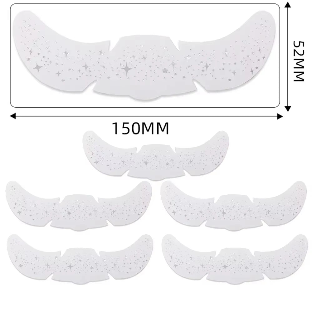 Parches De Pecas Doradas Y Plateadas
