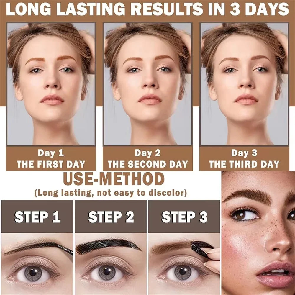 Gel De Cejas Efecto Tatuaje Larga Duración