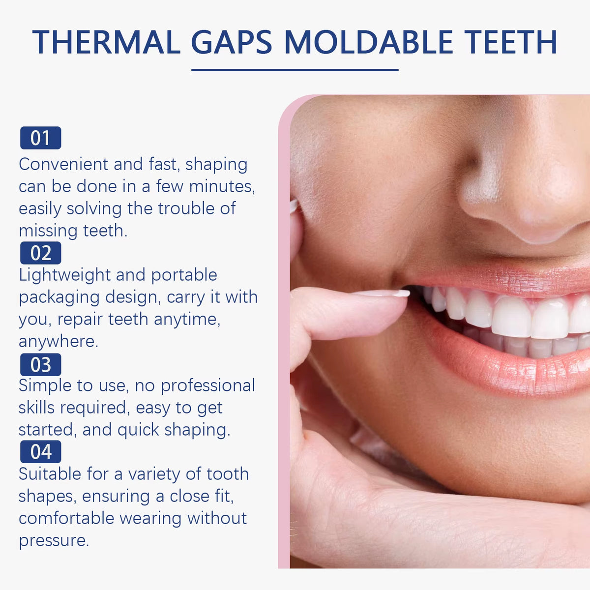 Pegamento Reparador Temporal De Dientes