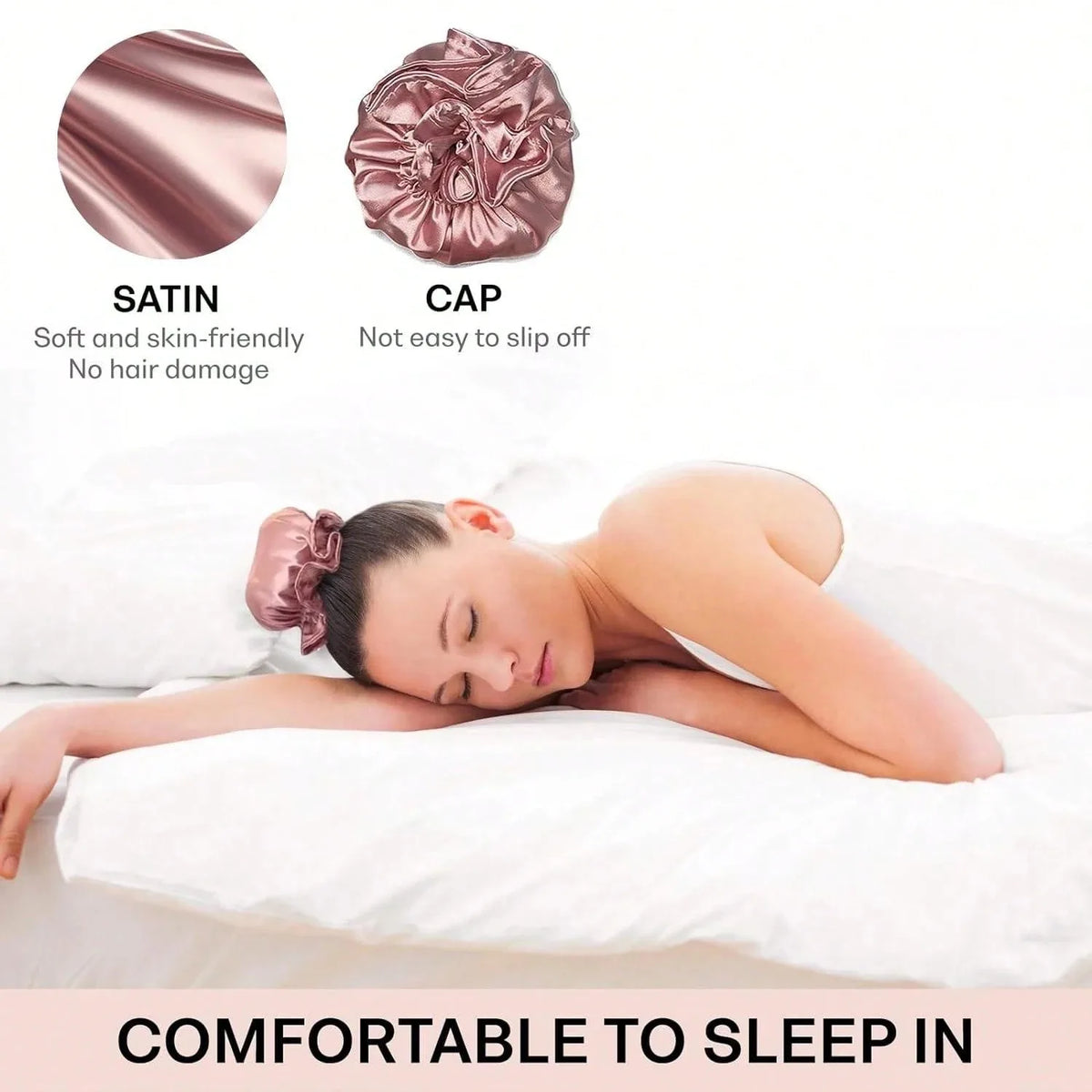 Rulos Térmicos De Satín Para Dormir