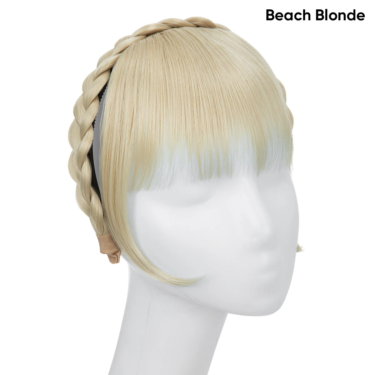 Flequillo Postizo Diadema Extensión De Cabello