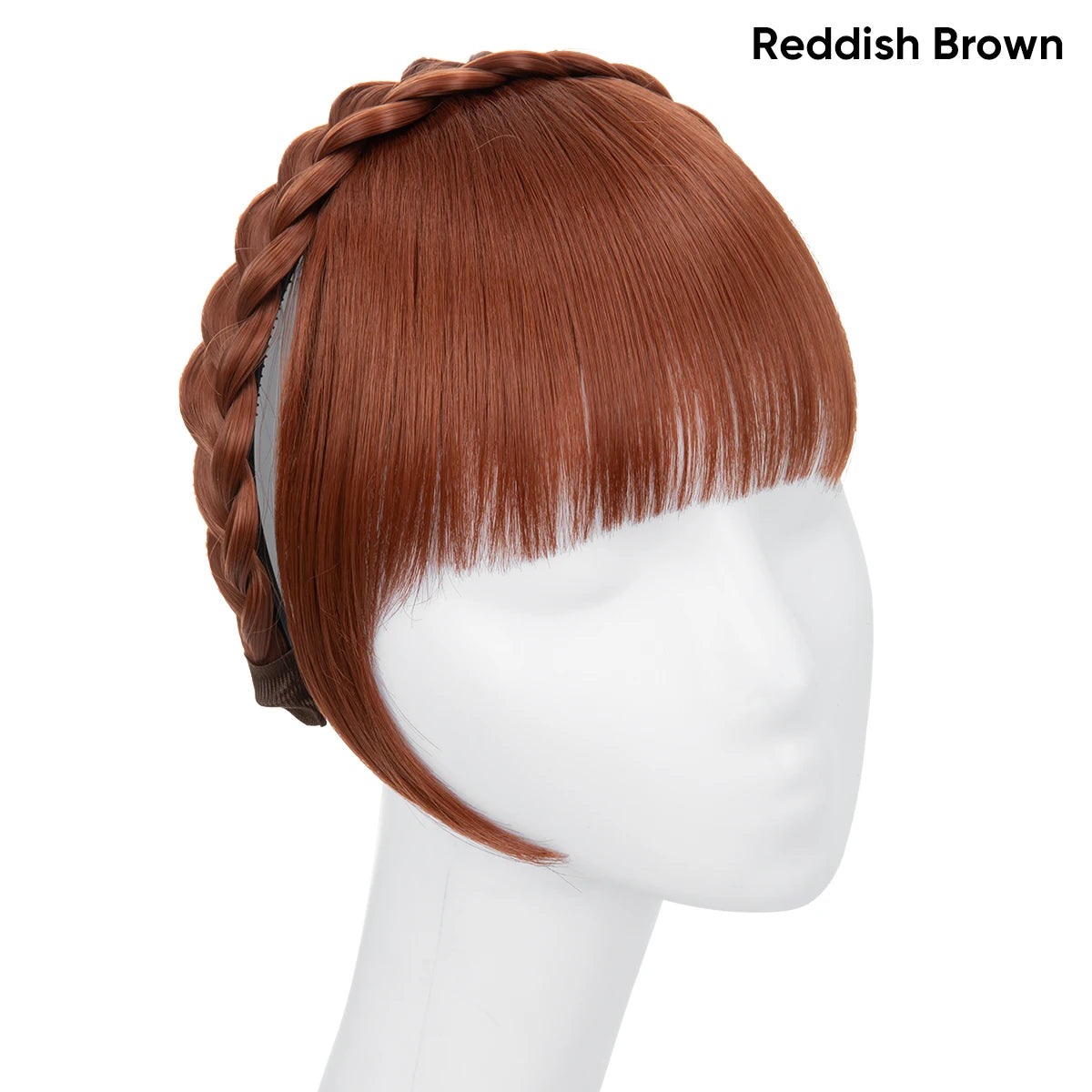 Flequillo Postizo Diadema Extensión De Cabello