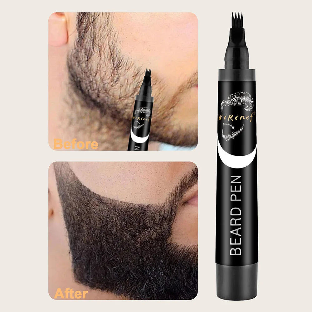Lápiz Rellenador De Barba a Prueba De Agua