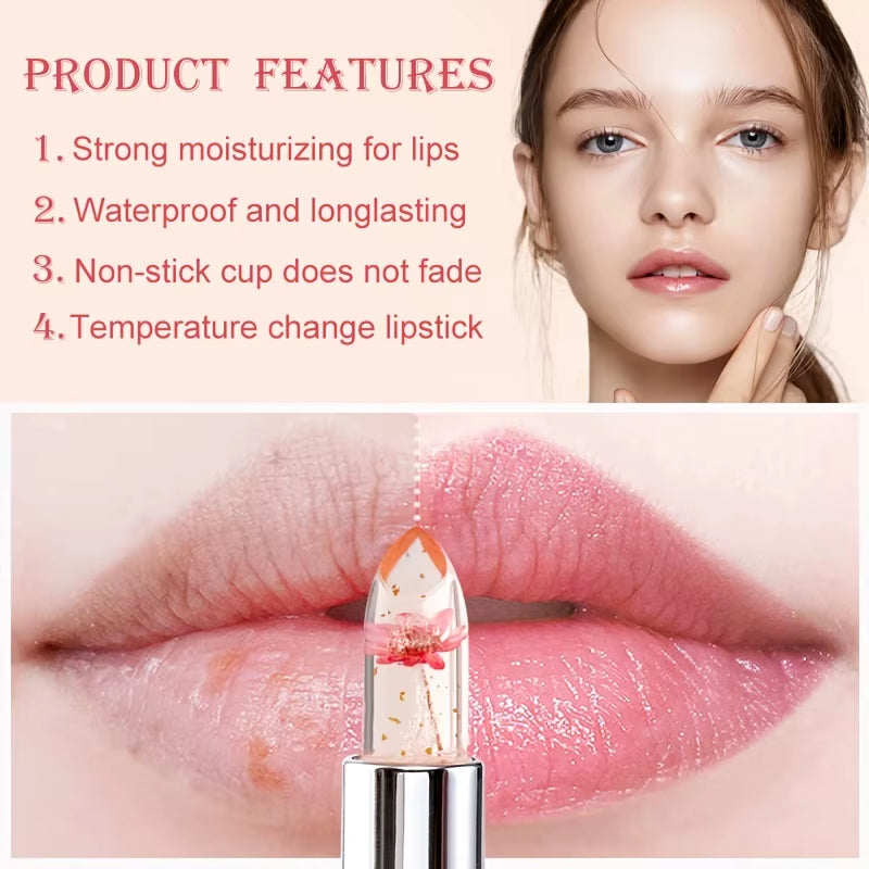 Labial De Gelatina Cambia De Color