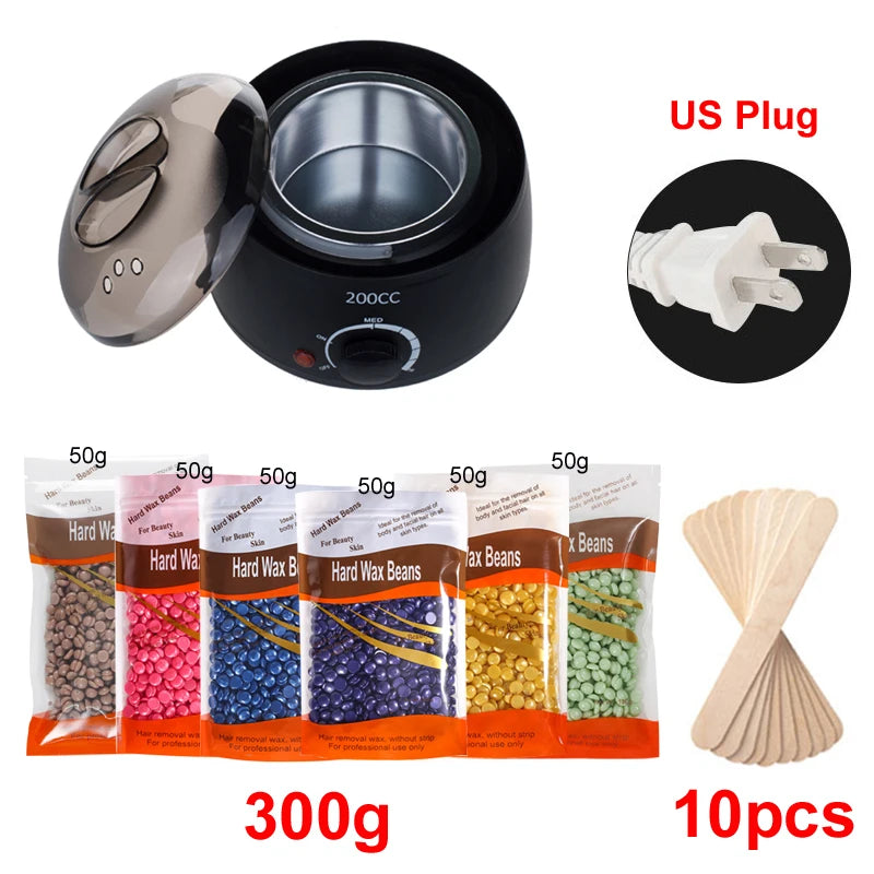 Kit Calentador De Cera Para Depilación