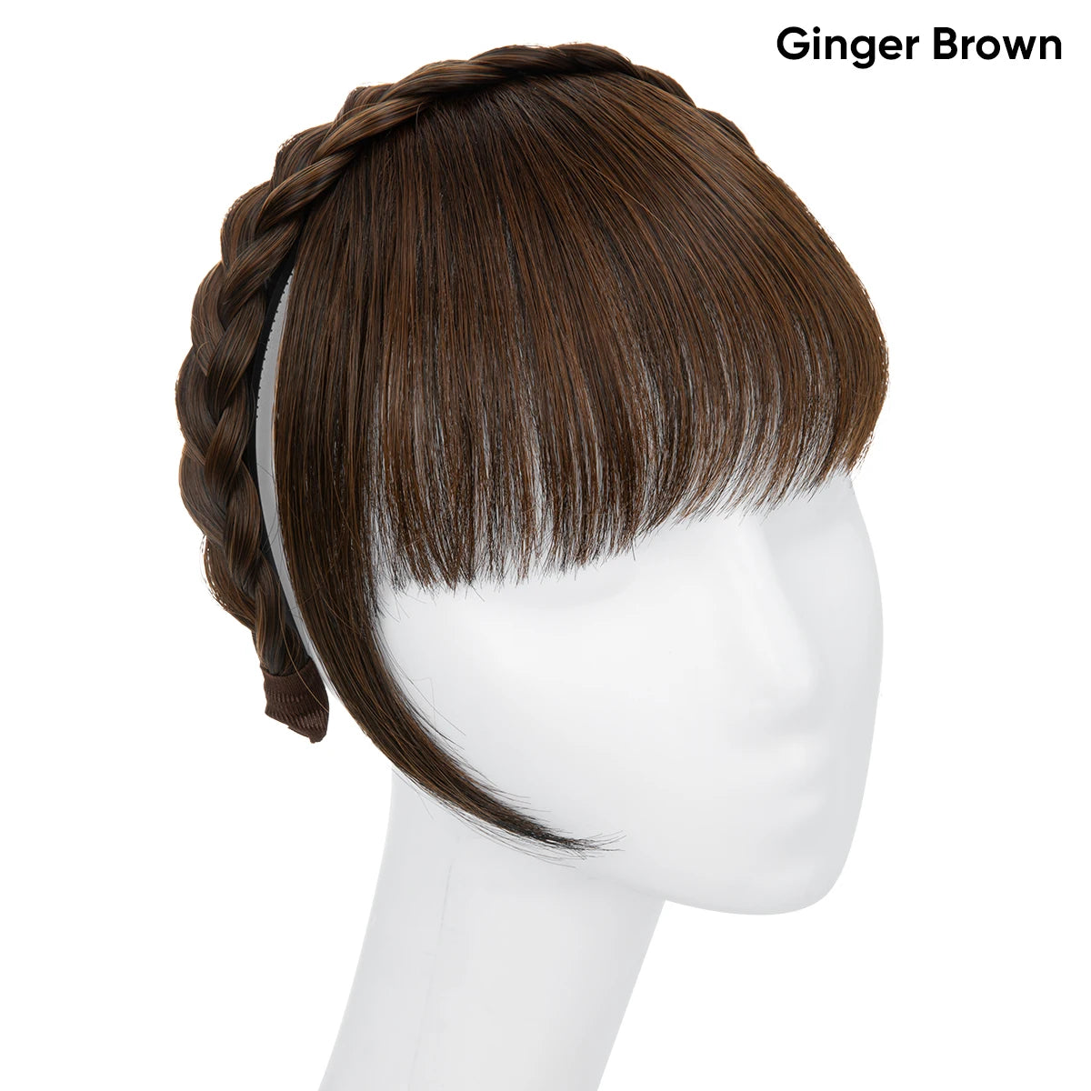 Flequillo Postizo Diadema Extensión De Cabello