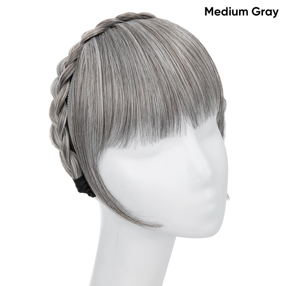 Flequillo Postizo Diadema Extensión De Cabello