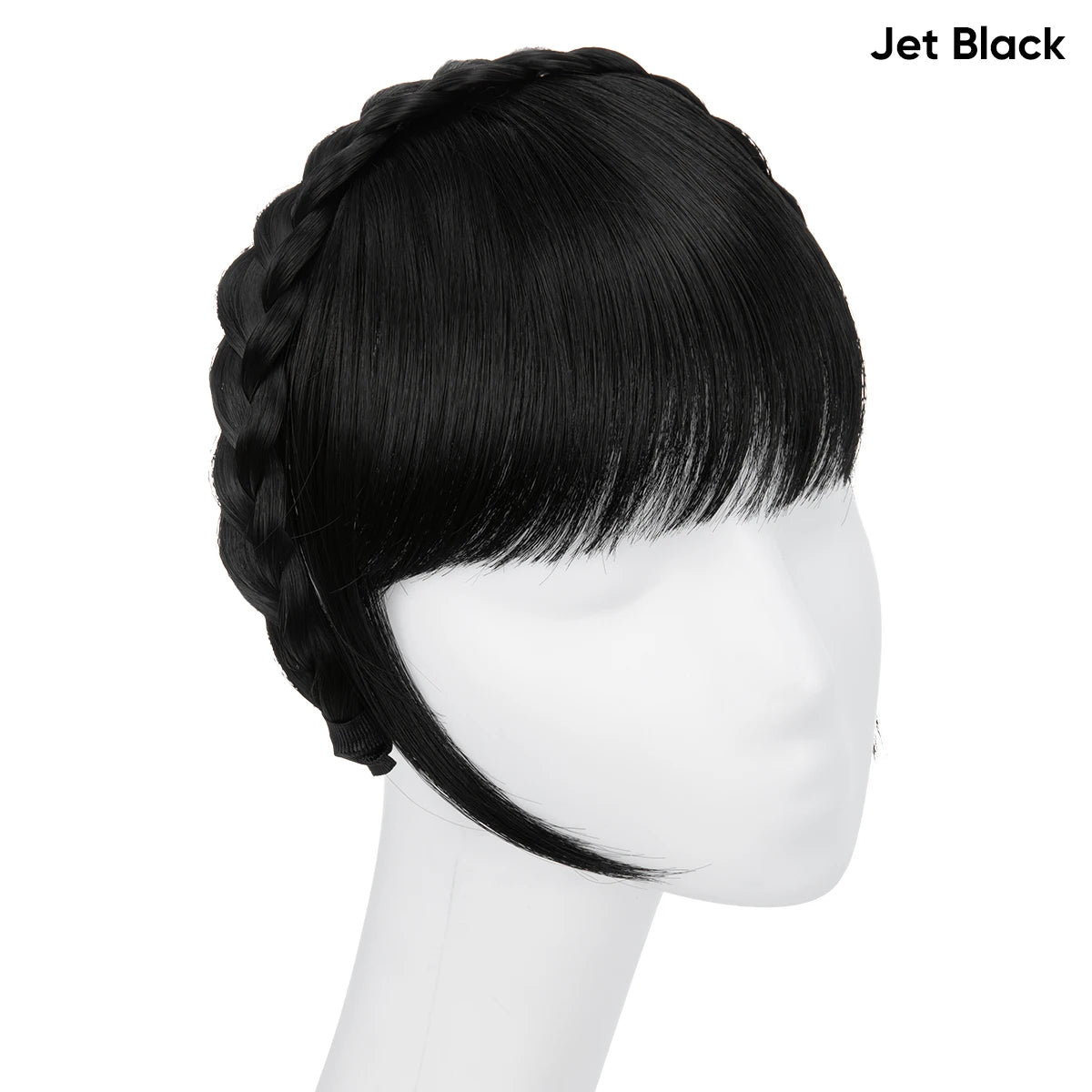 Flequillo Postizo Diadema Extensión De Cabello