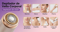 Zonas de uso del depilador