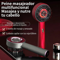 Peine Vibrador Infrarrojo Anticaída Capilar