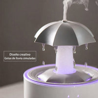 Humidificador De Lluvia Con Aroma Y Luz Nocturna