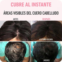Polvo Cubre Raíces Capilares Resistente Al Agua