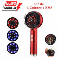 Peine Vibrador Infrarrojo Anticaída Capilar