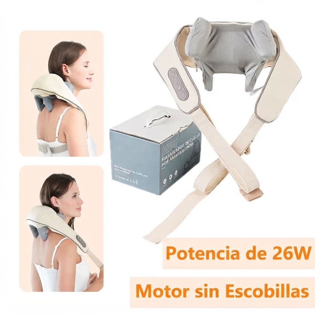 Masajeador De Cuello Y Hombros Inalámbrico